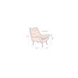 Afbeelding van Dutchbone Glodis Lounge Chair Whiskey