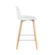 Afbeelding van Zuiver Albert Kuip Counter Stoel Wit