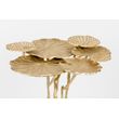 Afbeelding van White Label Living Side Table Lily Multi Gold