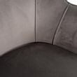 Afbeelding van Richmond Interiors Stoel Tresanto Stone Velvet / Silver (Quartz Stone 101)