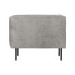 Afbeelding van VT Wonen Skin Fauteuil Lichtgrijs