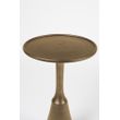 Afbeelding van White Label Living Side Table Noah Antique Brass