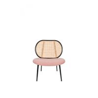Zuiver Spike Lounge Chair Naturel/Roze