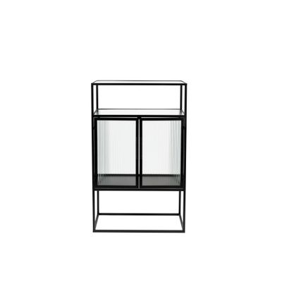Dutchbone Boli Cabinet Small Zwart Dutchbone Boli Cabinet Small Zwart