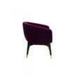Afbeelding van Dutchbone Dolly Lounge Chair Paars