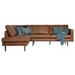 Afbeelding van BePureHome Rodeo Hoekbank Links Cognac