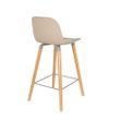 Afbeelding van Zuiver Albert Kuip Counter Stoel Taupe