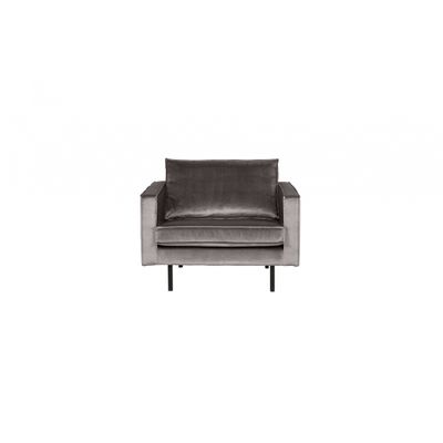 BePureHome Rodeo Fauteuil Velvet Taupe BePureHome Rodeo Fauteuil Velvet Taupe