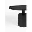Afbeelding van White Label Living Coffee Table Mason Antique Black