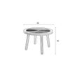 Afbeelding van Zuiver Dendron Side Table L