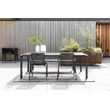 Afbeelding van Zuiver Vondel Garden Table Zwart - 214 CM