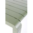 Afbeelding van Zuiver Vondel Garden Eetbank Groen - 129,5 CM