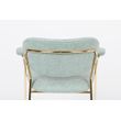 Afbeelding van White Label Living Armchair Jolien Gold/Light Green