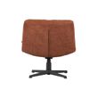 Afbeelding van Woood Vinny Draaifauteuil BouclÉ Roest