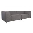 Afbeelding van Zuiver King 3-zits Bank Donkergrijs - 272 CM