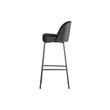 Afbeelding van BePureHome Vogue Barstoel Fluweel Inkt - 80 CM