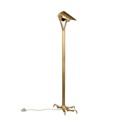 Dutchbone Falcon Vloerlamp Goud Dutchbone Falcon Vloerlamp Goud