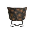 Afbeelding van Woood Exclusive Bloom Fauteuil Zwart