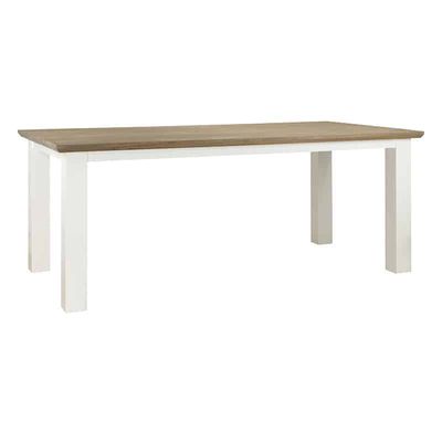 Richmond Interiors Eettafel Cardiff 190x90, rechte poten (SNOW) Richmond Interiors Eettafel Cardiff 190x90, rechte poten (SNOW)