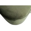 Afbeelding van BePureHome Macaroni Bankje Fluweel Onyx - 165 CM