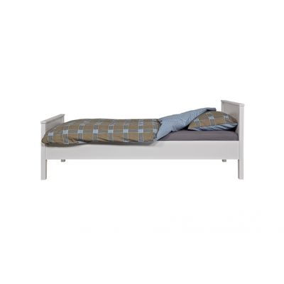 Woood Jade Bed Wit Geborsteld Woood Jade Bed Wit Geborsteld