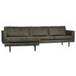 Afbeelding van BePureHome Rodeo Chaise Longue Links Army