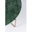 Afbeelding van White Label Living Coffee Table Timpa Marble Green