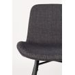 Afbeelding van White Label Living Chair Lester Anthracite