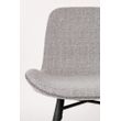 Afbeelding van White Label Living Chair Lester Light Grey