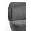 Afbeelding van Zuiver Dusk Lounge Chair Dark Grey