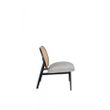 Afbeelding van Zuiver Spike Lounge Chair Naturel/Grijs