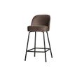 Afbeelding van BePureHome Vogue Barstoel Fluweel Nougat - 65 CM