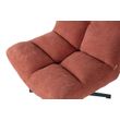 Afbeelding van Woood Vinny Draaifauteuil BouclÉ Roest