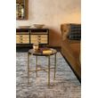 Afbeelding van Dutchbone Vidrio Side Table Brass