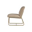 Afbeelding van Woood Fie Fauteuil Ribstof Zand