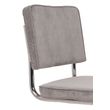 Afbeelding van Zuiver Ridge Stoel Brushed Rib Cool Grijs