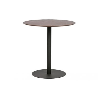 Woood Exclusive Odin Horecatafel Hout/metaal Walnoot Ø75 Woood Exclusive Odin Horecatafel Hout/metaal Walnoot Ø75