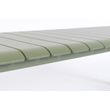 Afbeelding van Zuiver Vondel Garden Eetbank Groen - 129,5 CM