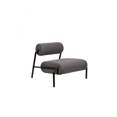 Zuiver Lekima Lounge Chair Donkergrijs Zuiver Lekima Lounge Chair Donkergrijs
