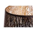 Afbeelding van Woood Keto Vloerlamp Metaal Zwart Antique Brass