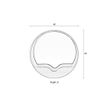 Afbeelding van Zuiver Round Wall Spiegel - 40 CM
