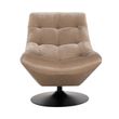 Afbeelding van Richmond Interiors Draaifauteuil Richelle Sand Velvet (Genova 904 Sand)