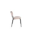 Afbeelding van White Label Living Chair Aspen Light Pink