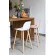 Afbeelding van Zuiver Albert Kuip Counter Stoel Wit