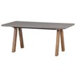 Afbeelding van Woood Eef Eettafel Hout/polystone Naturel 180cm