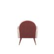 Afbeelding van Zuiver Sam Lounge Chair Pink White FR