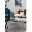 Afbeelding van Zuiver Karrara Side Table Wit