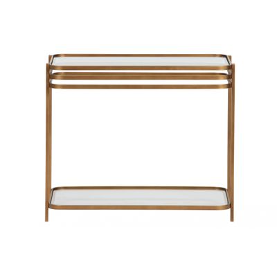 Woood Exclusive Kylie Bijzettafel Goud Woood Exclusive Kylie Bijzettafel Goud