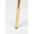Afbeelding van White Label Living Chair Jolien Gold/Light Green