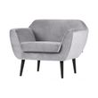 Afbeelding van Woood Rocco Fauteuil Lichtgrijs